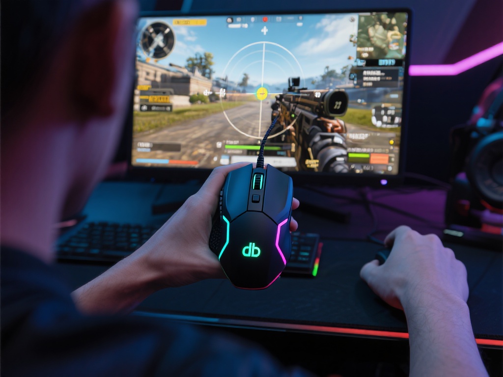 DB电竞战斗鼠在多类型游戏中的卓越表现 第一人称射击游戏中的出色精准度
第一人称射击游戏